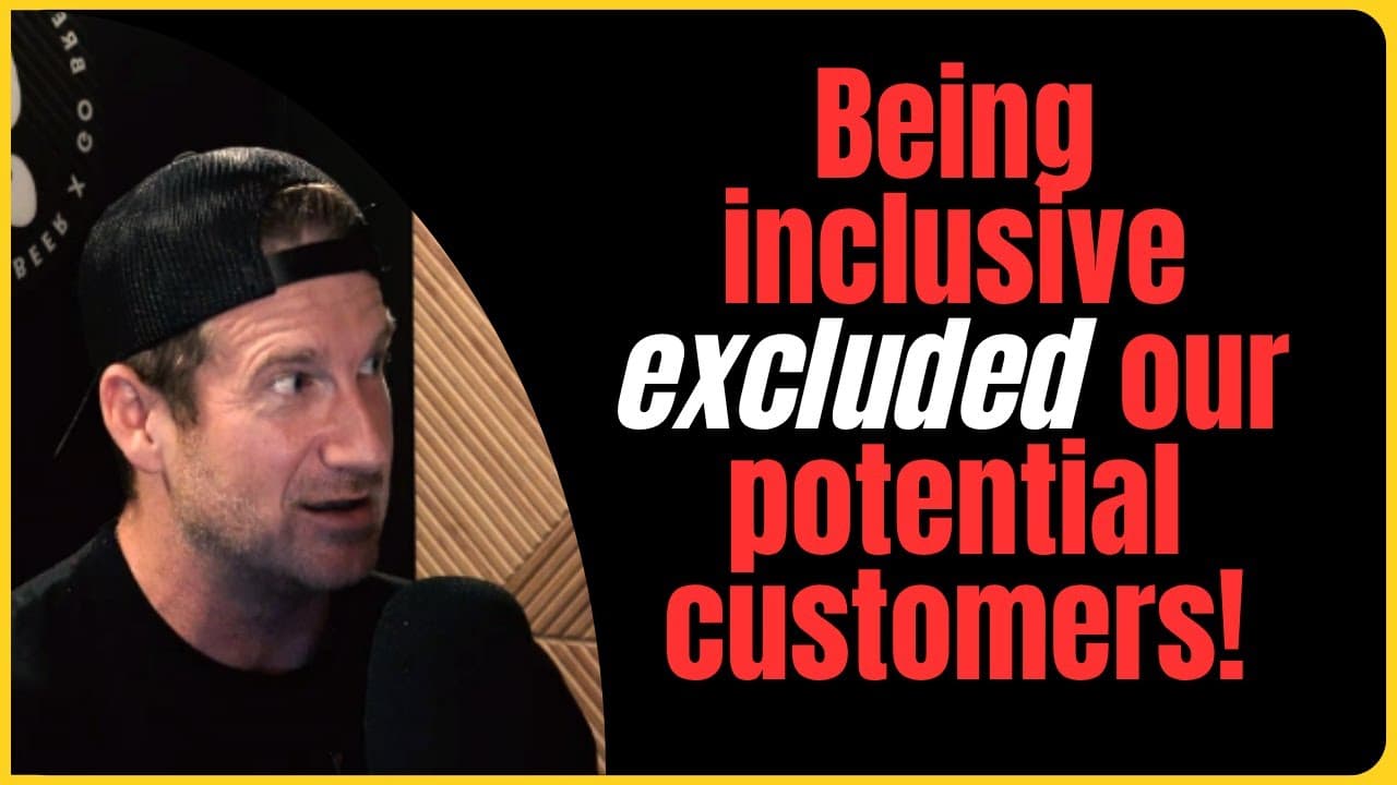 We almost went out of business until I changed this