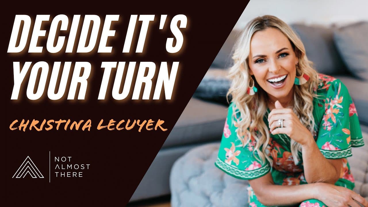 Confidence: It's your turn with former golf pro Christina Lecuyer