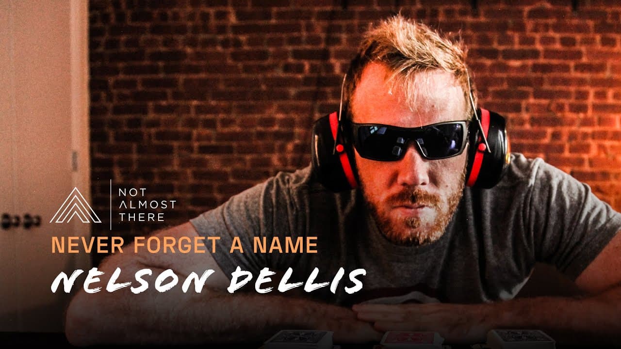 How to Never Forget a Name with Nelson Dellis // Not Almost There Podcast