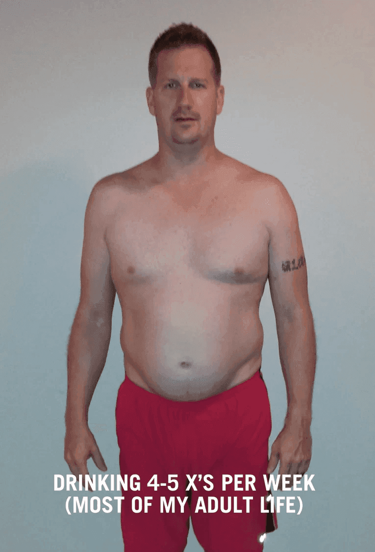 Joe Chura before health transformation